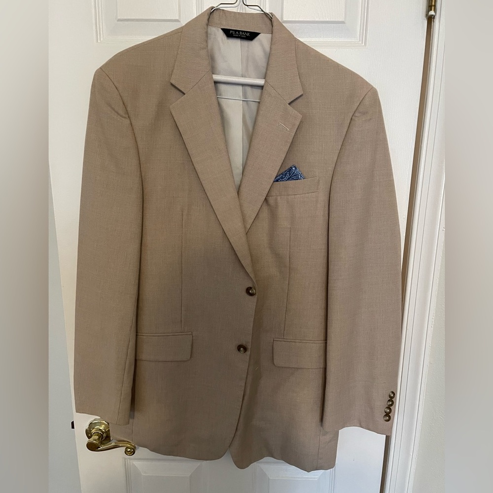 Tan Summer Suit 42L